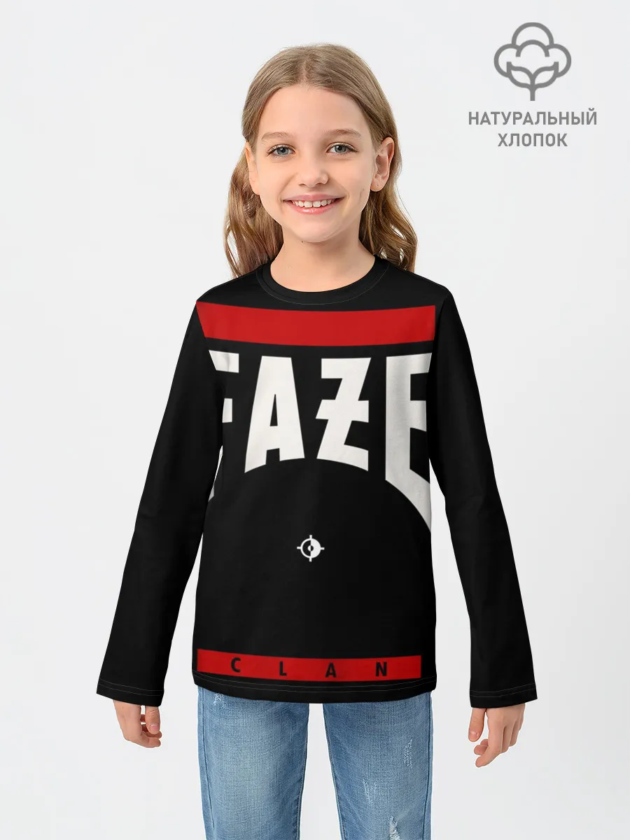 Детский лонгслив / Faze Clan