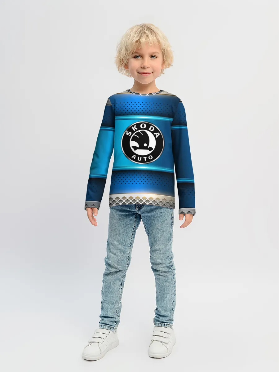 Детский лонгслив / SKODA sport collection