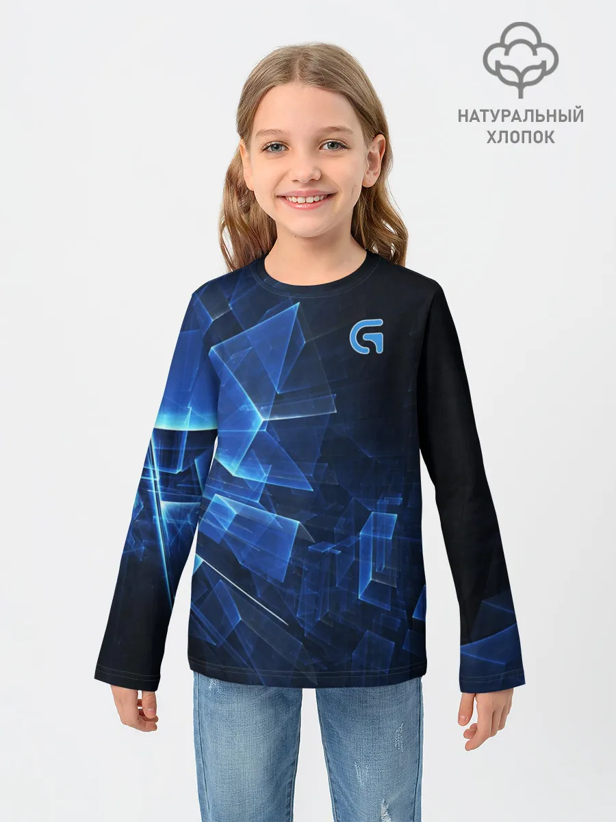 Детский лонгслив / GEOMETRY.