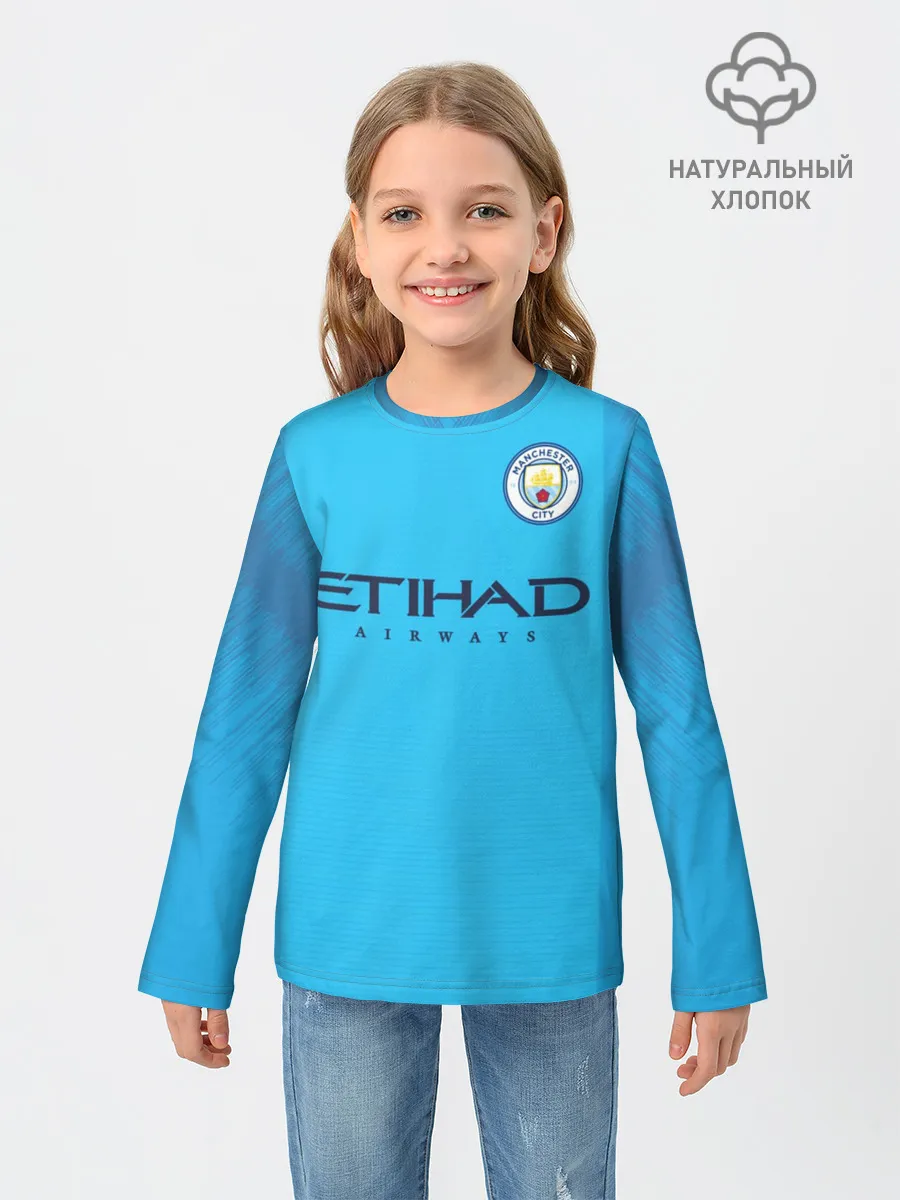 Детский лонгслив / Man. City 18-19