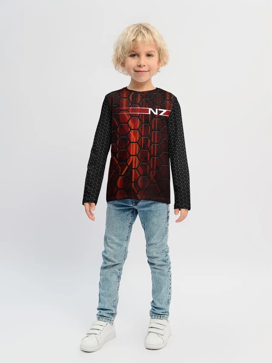 Детский лонгслив / N7.