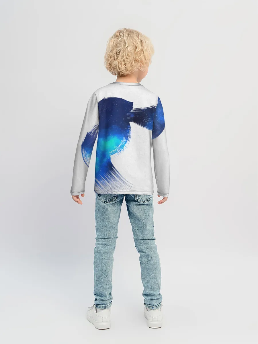 Детский лонгслив / Космос