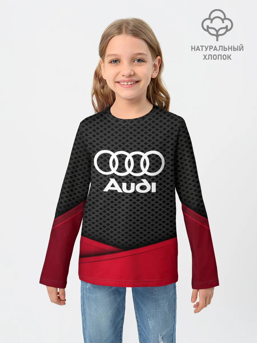 Детский лонгслив / AUDI