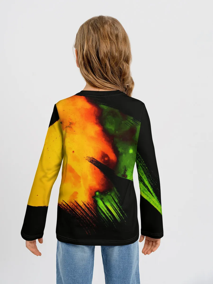 Детский лонгслив / Космос