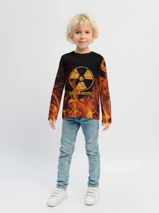 Детский лонгслив / Megadeth