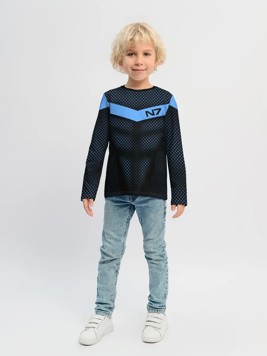 Детский лонгслив / Mass Effect N7