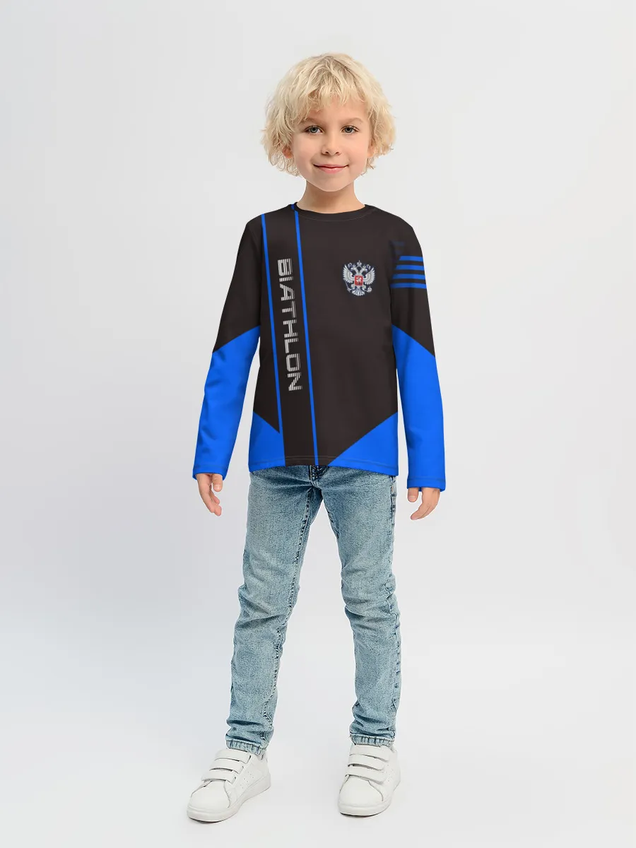 Детский лонгслив / BIATHLON