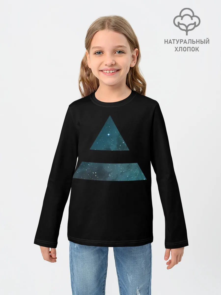 Детский лонгслив / Space Mars