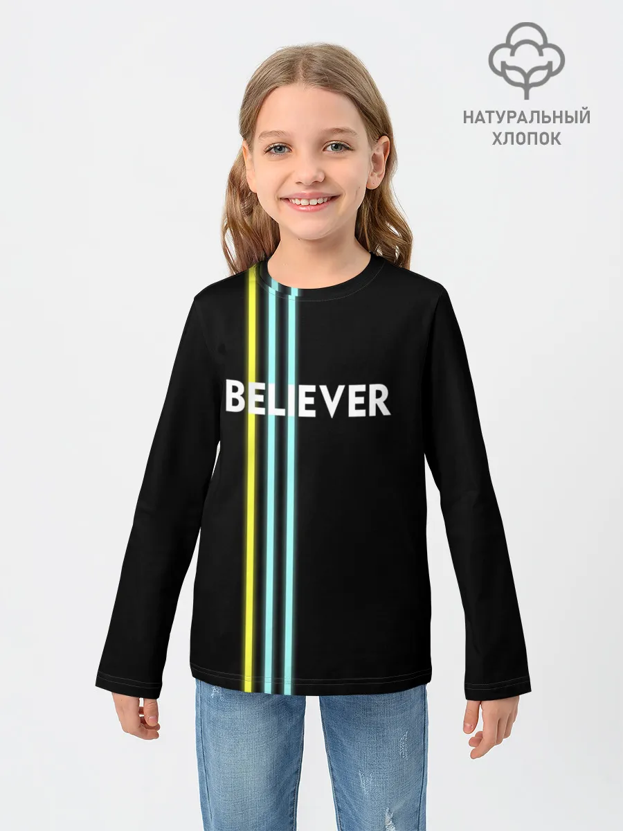Детский лонгслив / Believer Imagine Dragons