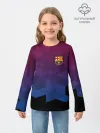Детский лонгслив / FC BARCA SPORT