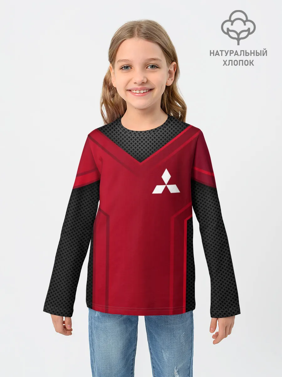 Детский лонгслив / mitsubishi sport