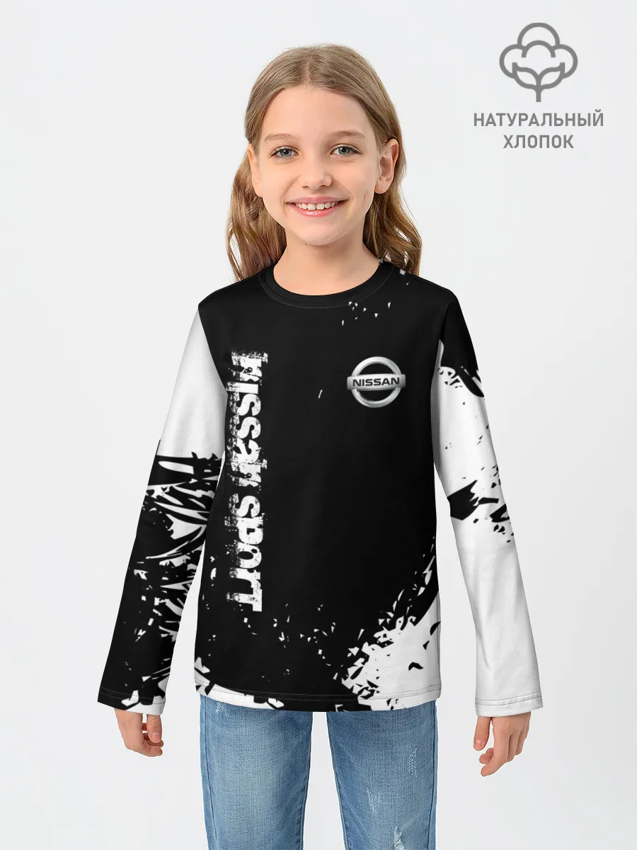 Детский лонгслив / NISSAN SPORT
