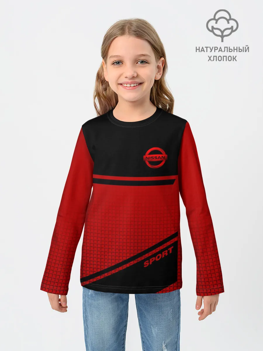 Детский лонгслив / NISSAN SPORT
