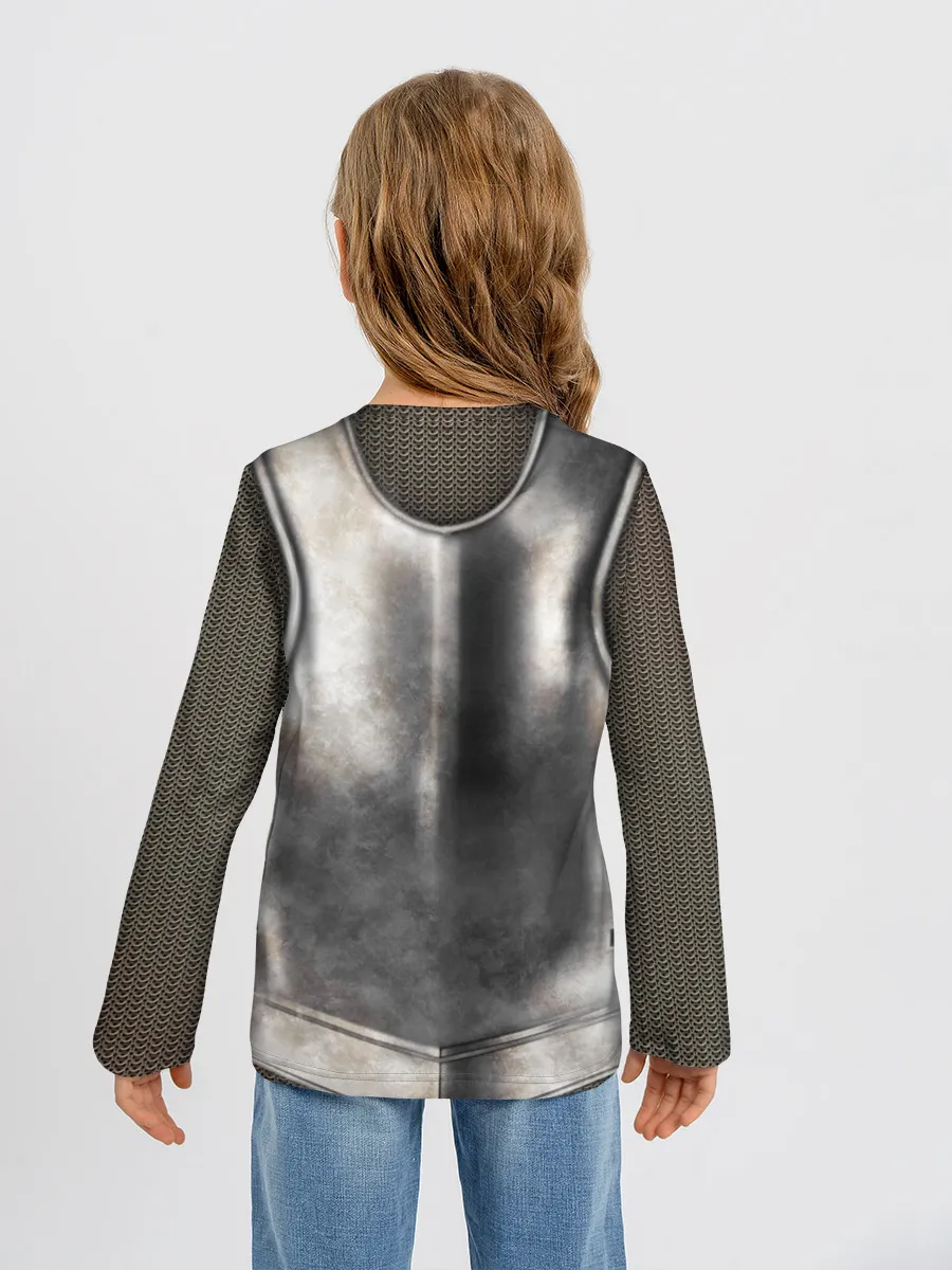 Детский лонгслив / Доспех рыцаря