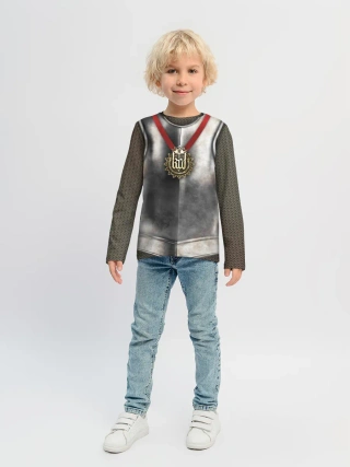 Детский лонгслив / Доспех рыцаря