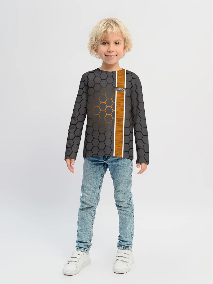 Детский лонгслив / Porsche