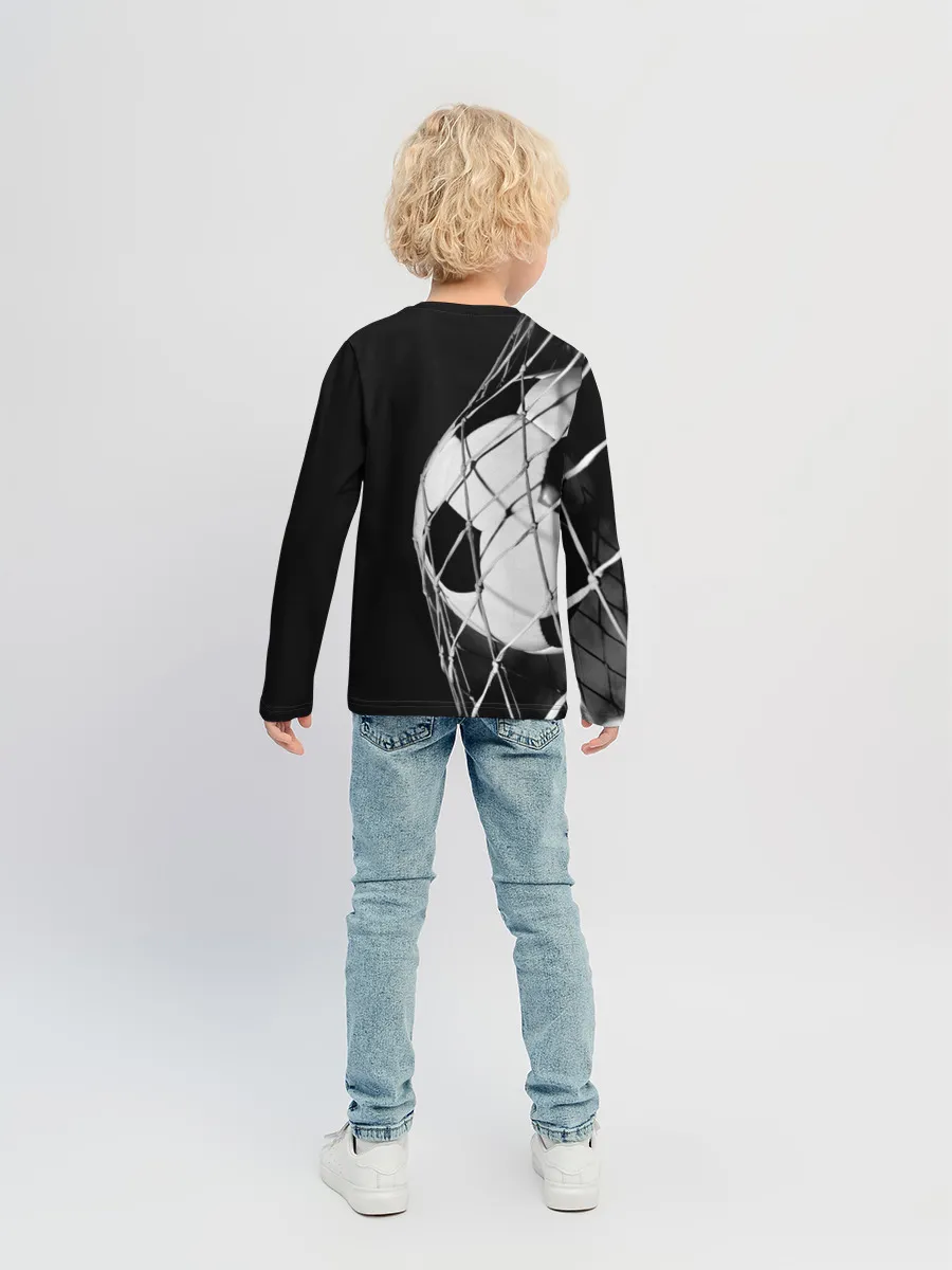 Детский лонгслив / Болельщик Россия