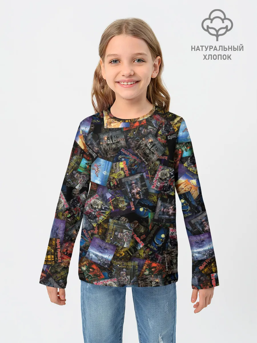 Детский лонгслив / Iron Maiden. Дискография