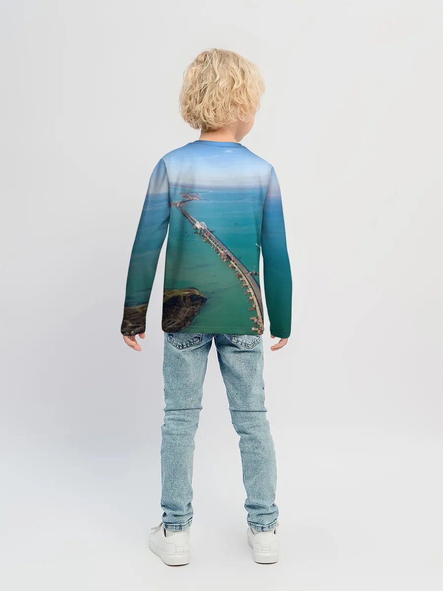 Детский лонгслив / Крымский мост