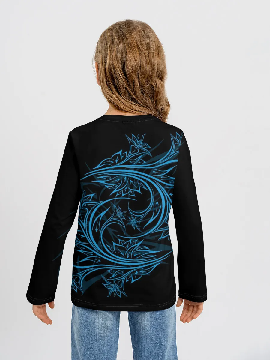 Детский лонгслив / Wolf