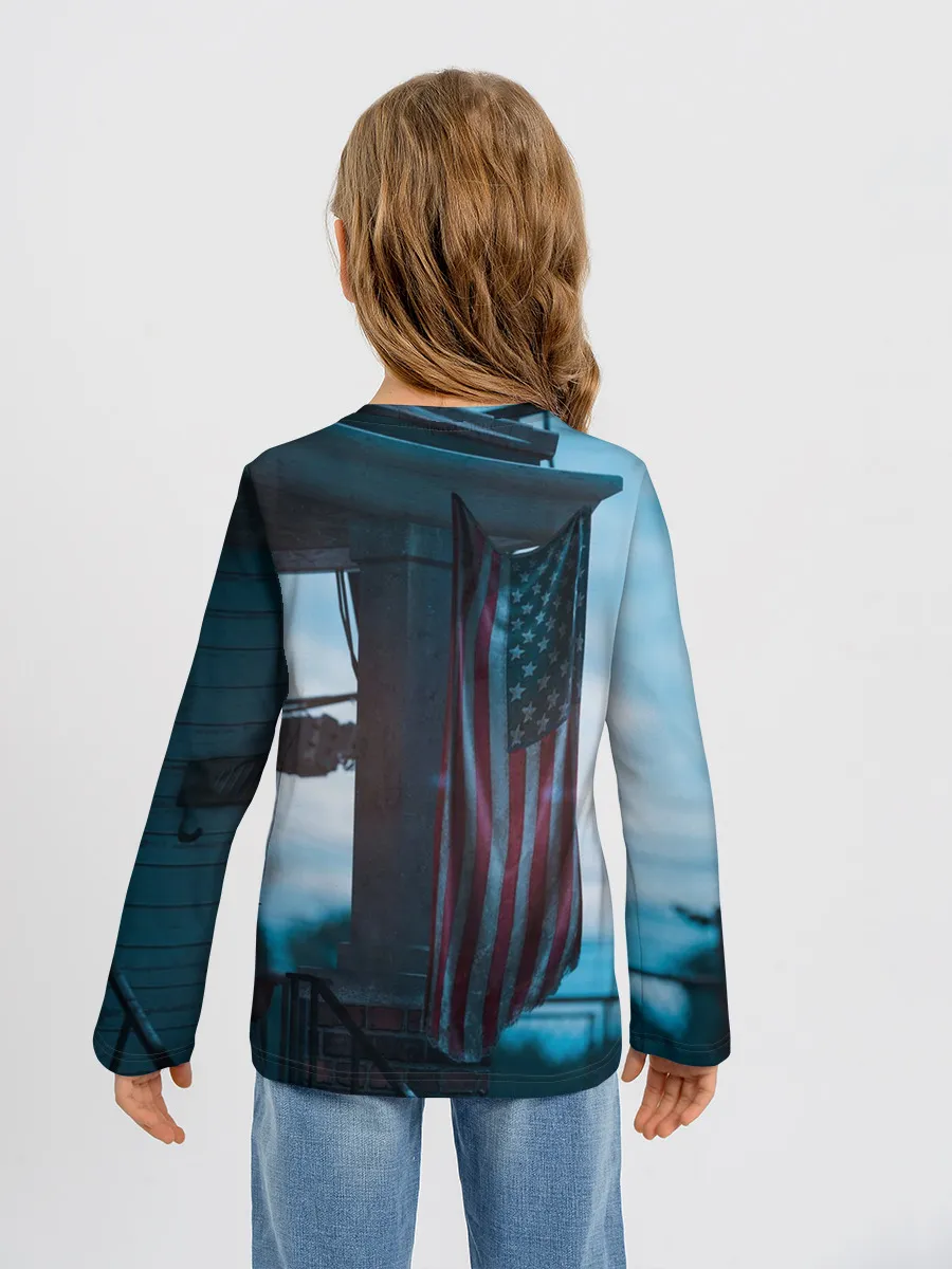 Детский лонгслив / Detroit: Become Human - Markus