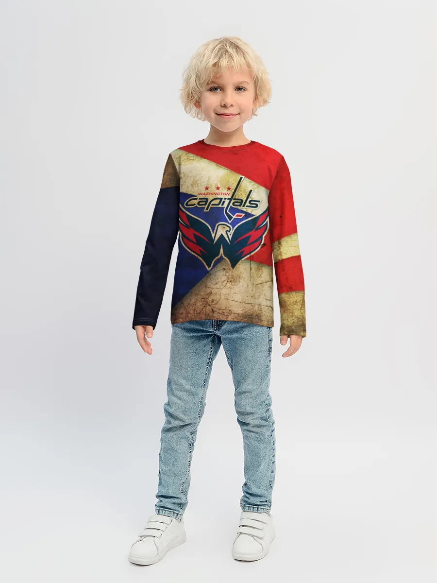 Детский лонгслив / Кэпиталз