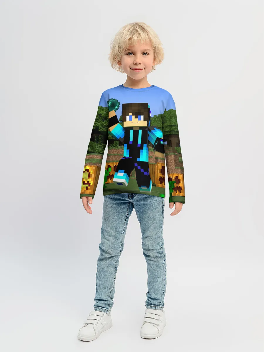 Детский лонгслив / Стив бросает ендерперл.