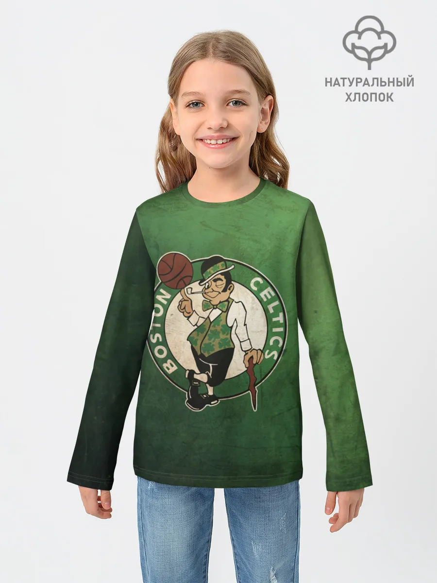 Детский лонгслив / Бостоон