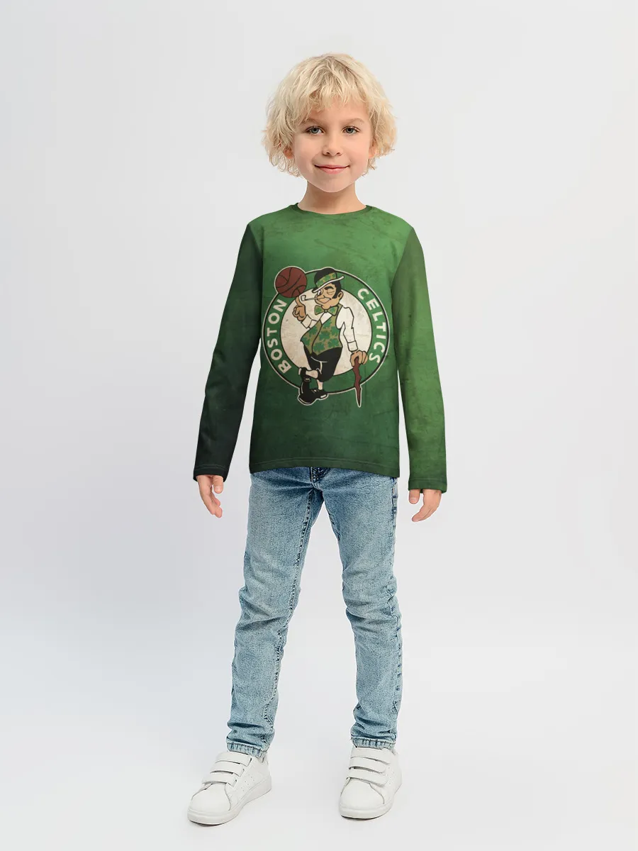 Детский лонгслив / Бостоон