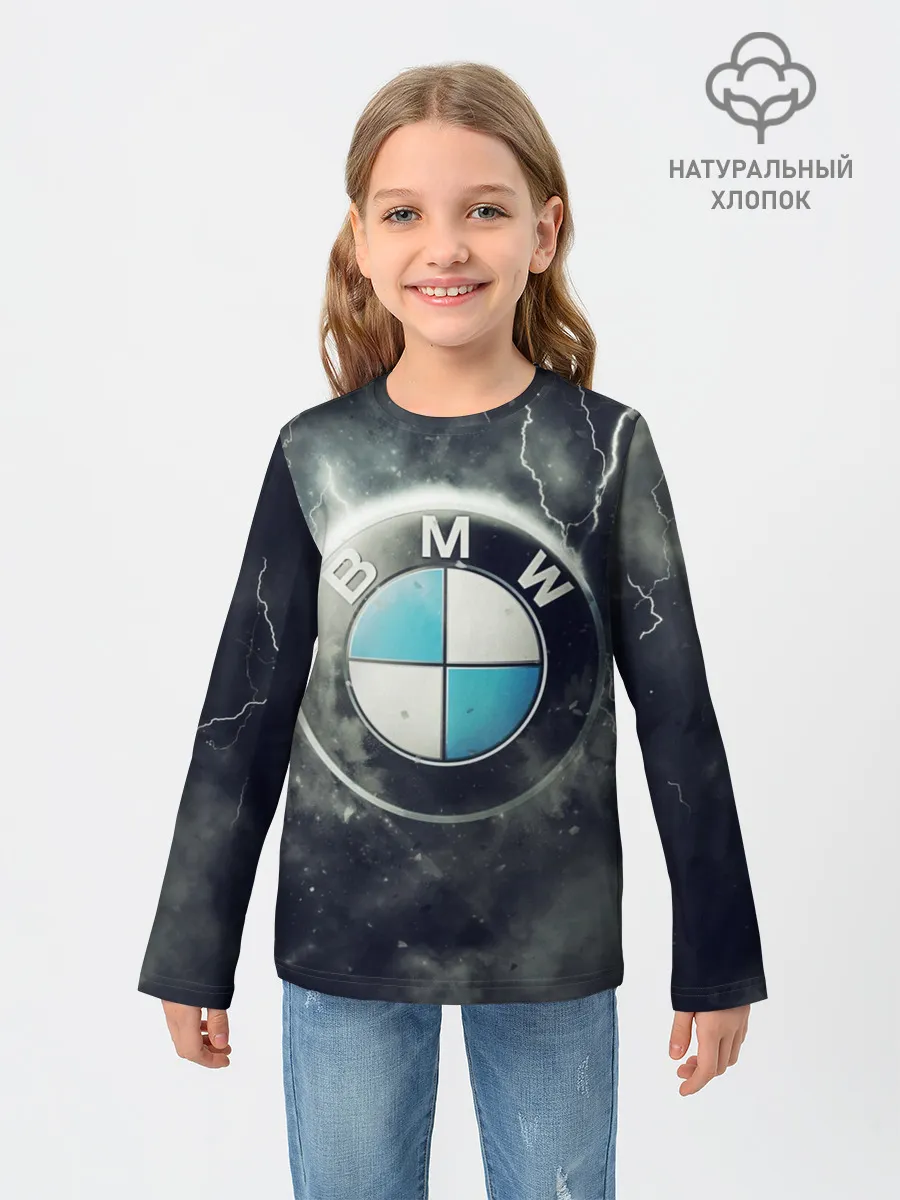 Детский лонгслив / Логотип BMW