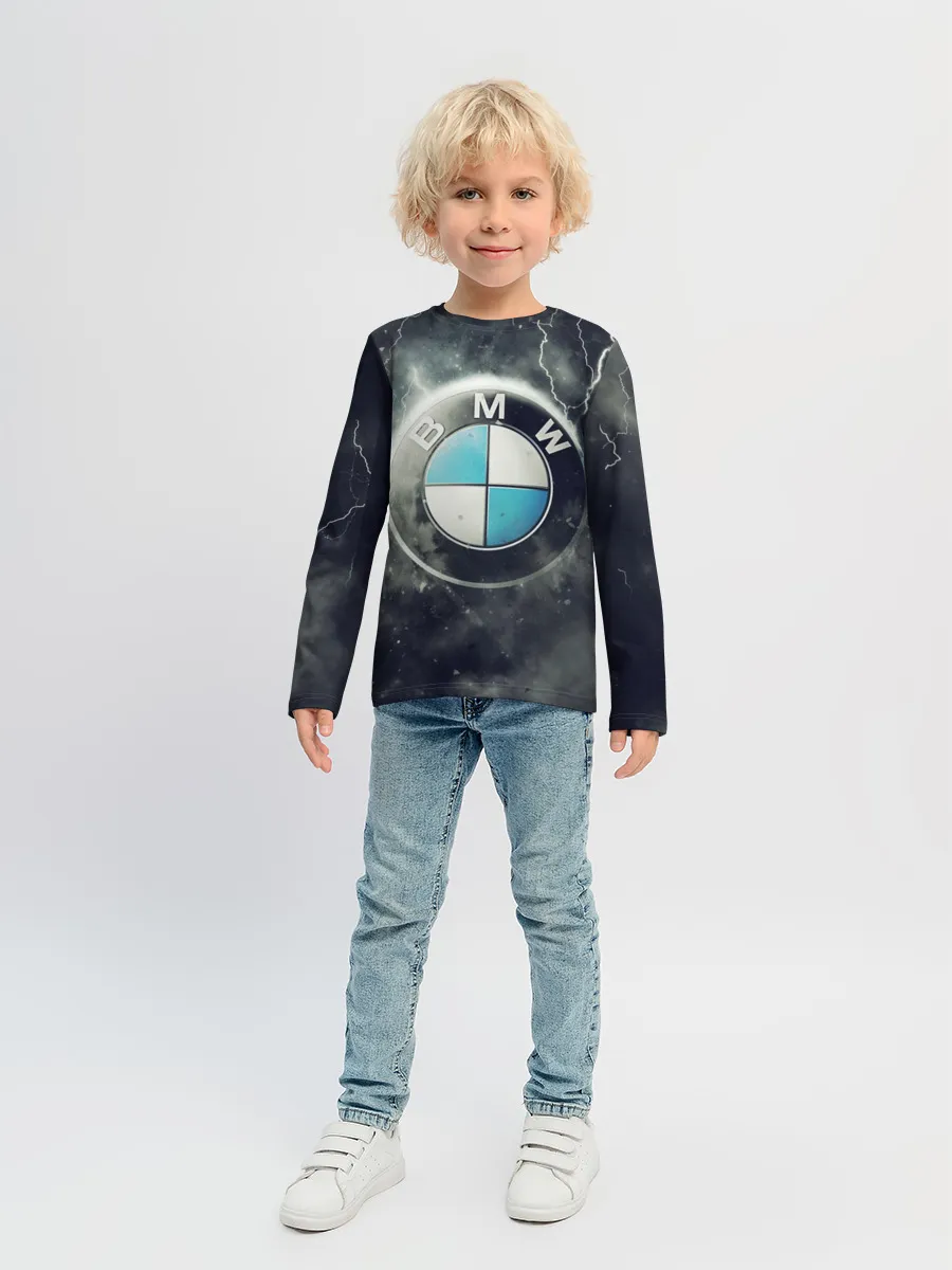 Детский лонгслив / Логотип BMW
