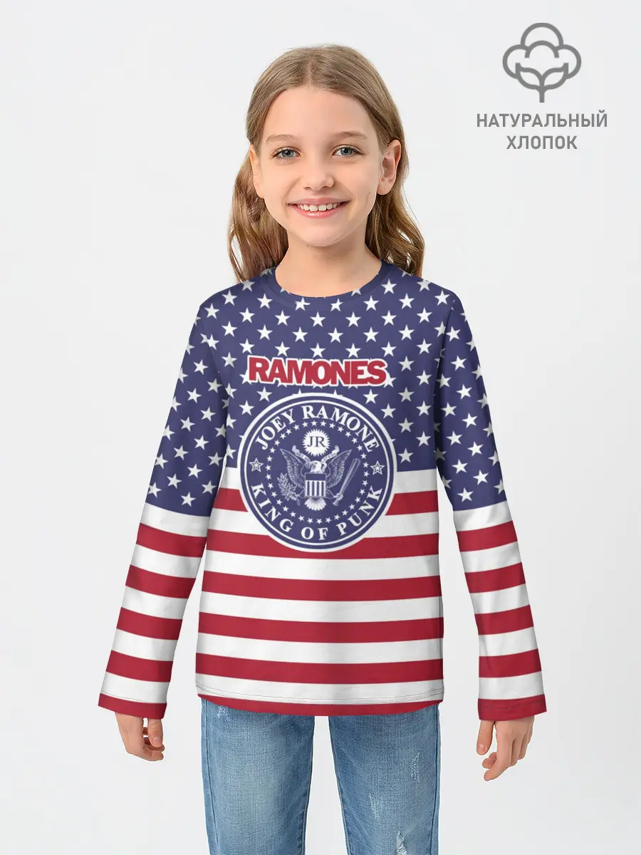 Детский лонгслив / Ramones