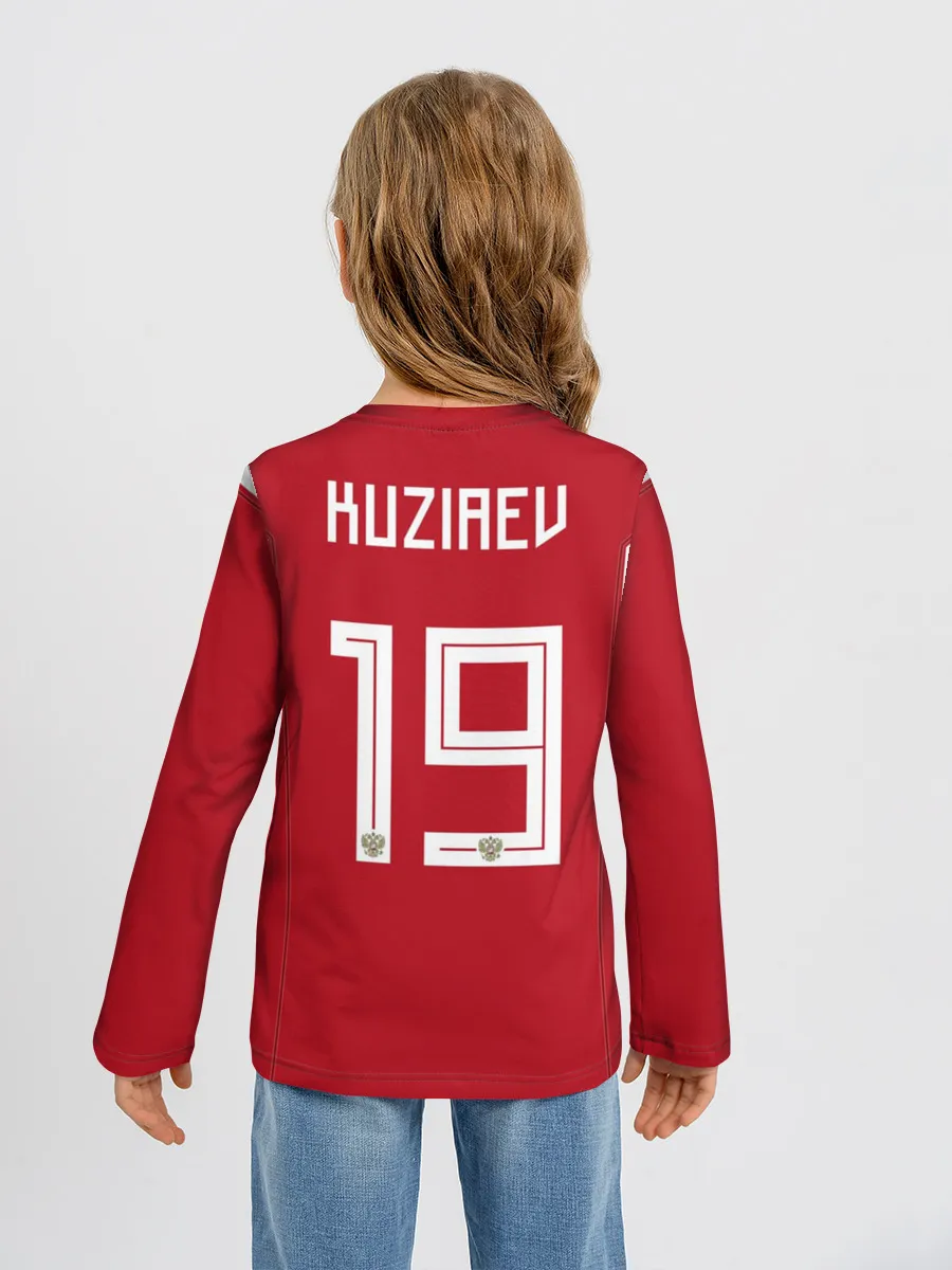 Детский лонгслив / Кузяев ЧМ 2018