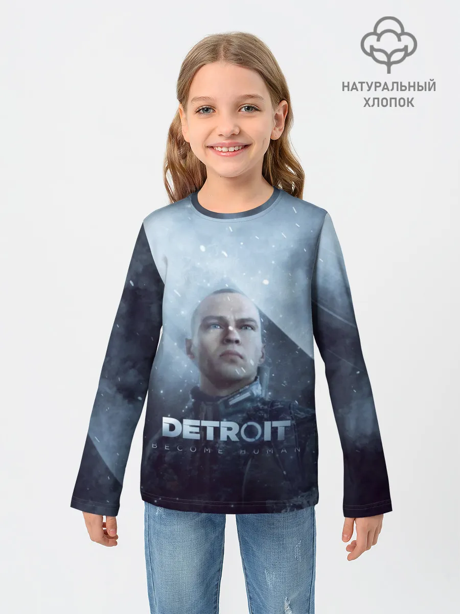 Детский лонгслив / Detroit become human