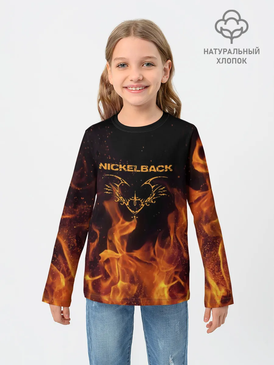 Детский лонгслив / Nickelback