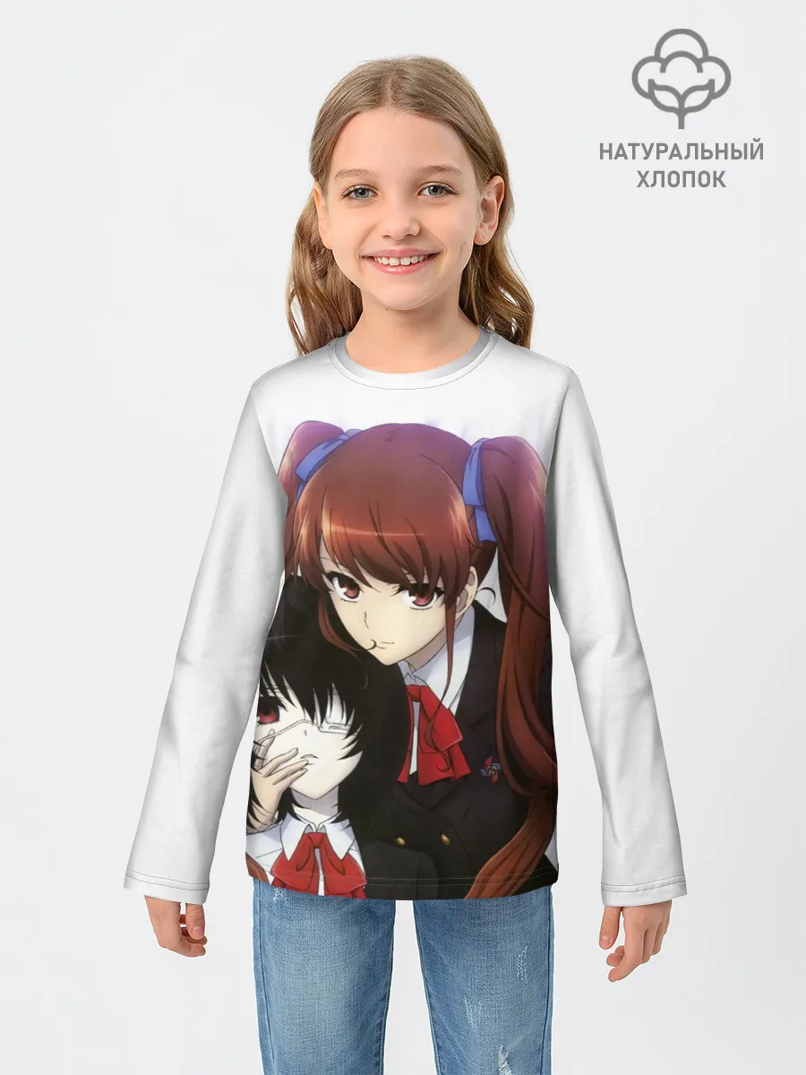 Детский лонгслив / мисаки мэй и идзуми акадзава