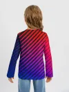 Детский лонгслив / Градиентные линии