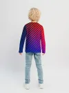Детский лонгслив / Градиентные линии