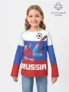 Детский лонгслив / Футбол Россия
