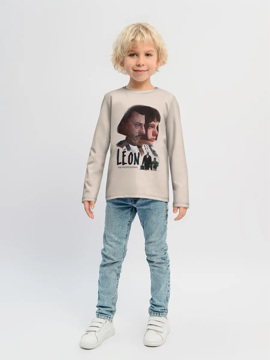 Детский лонгслив / Леон