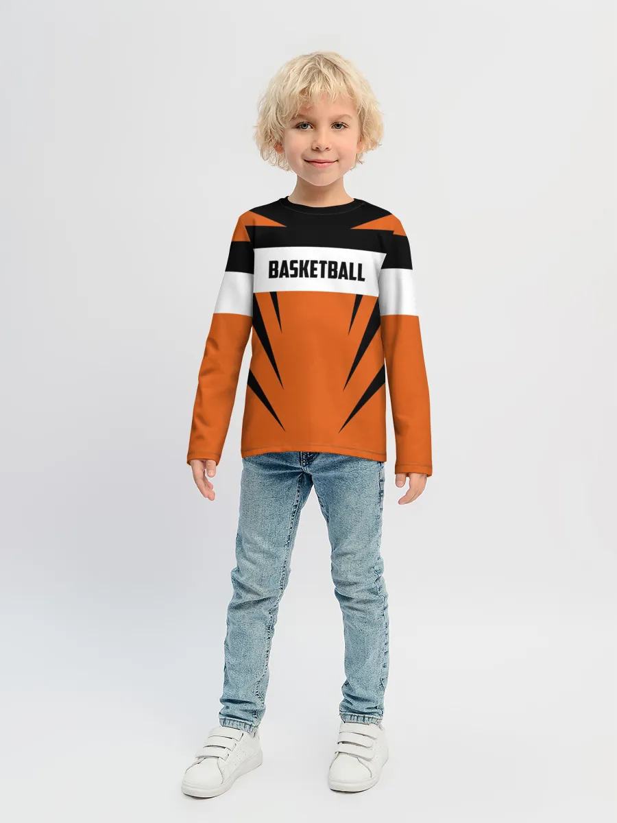 Детский лонгслив / Basketball