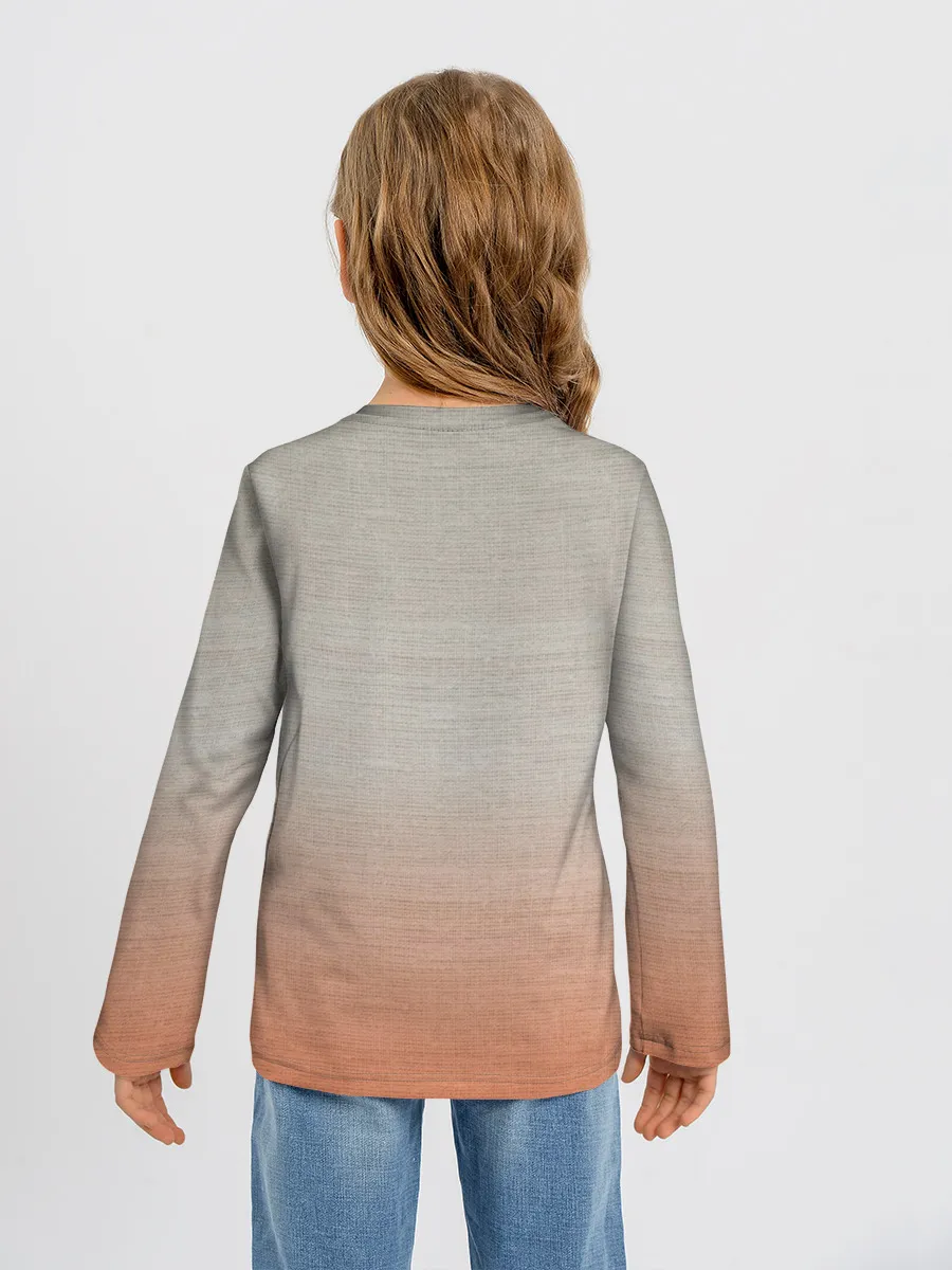 Детский лонгслив / Геодезия тригопункт