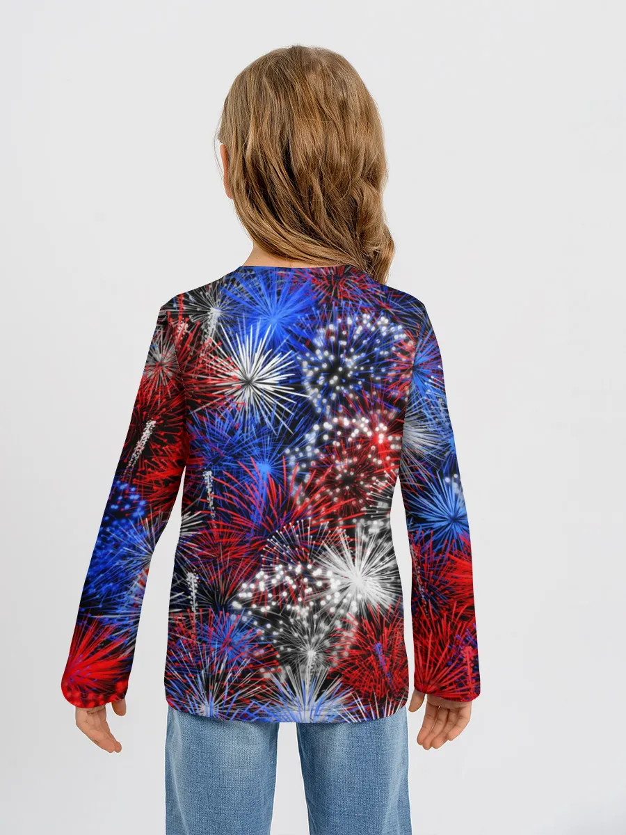 Детский лонгслив / Салют