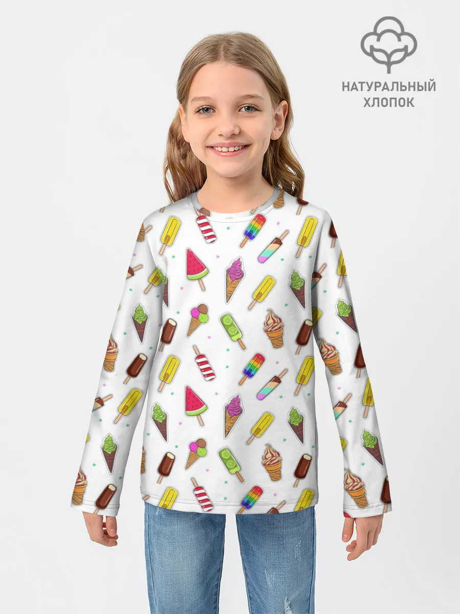 Детский лонгслив / Летний MIX