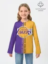 Детский лонгслив / Los angeles lakers. NBA