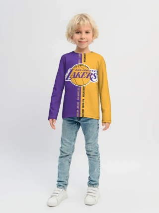Детский лонгслив / Los angeles lakers. NBA