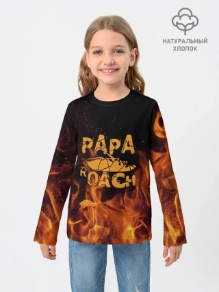 Детский лонгслив / Papa Roach