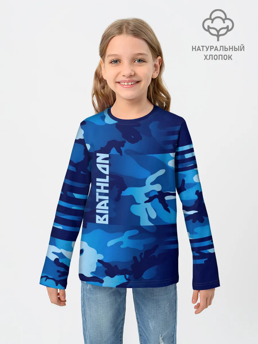 Детский лонгслив / BIATHLON