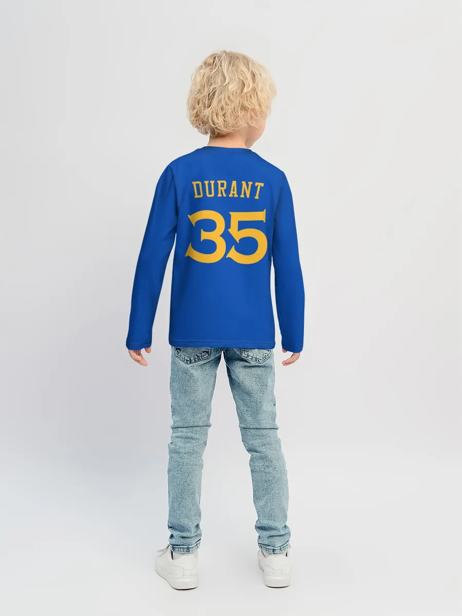 Детский лонгслив / Kevin Durant форма GSW