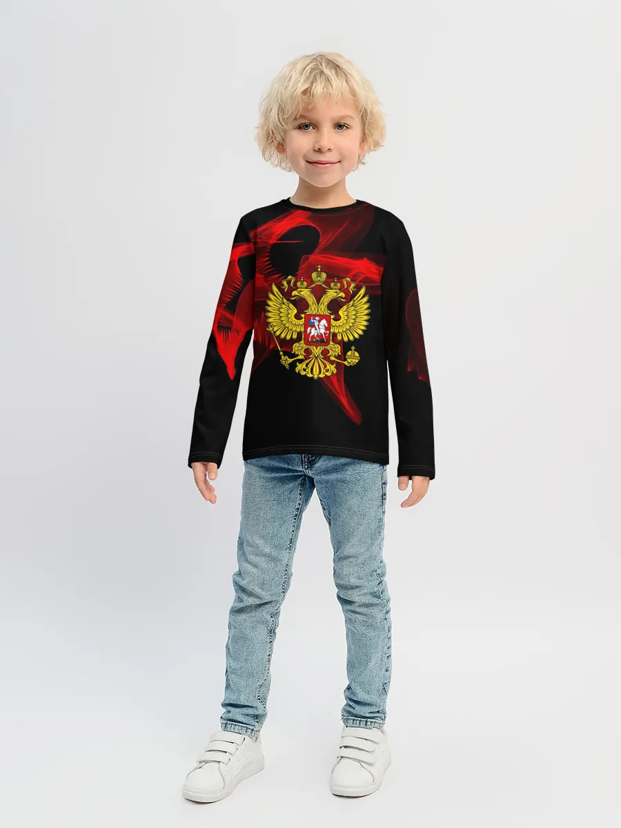 Детский лонгслив / Русский